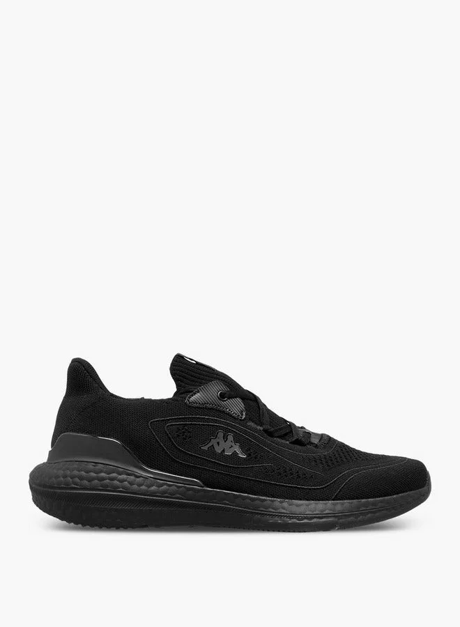 Kappa Mens' Textured Sports Shoes with Lace-Up Closure