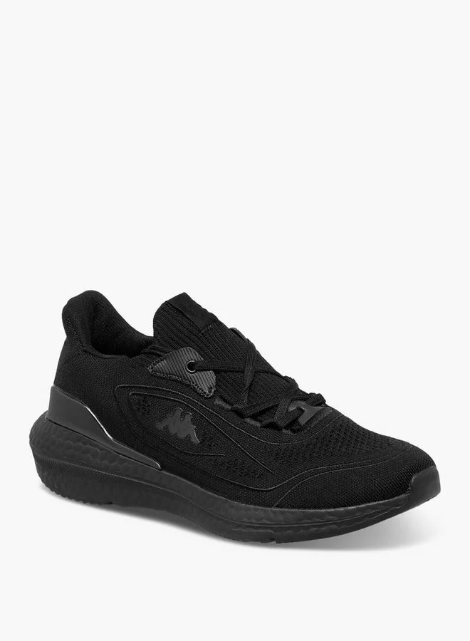 Kappa Mens' Textured Sports Shoes with Lace-Up Closure