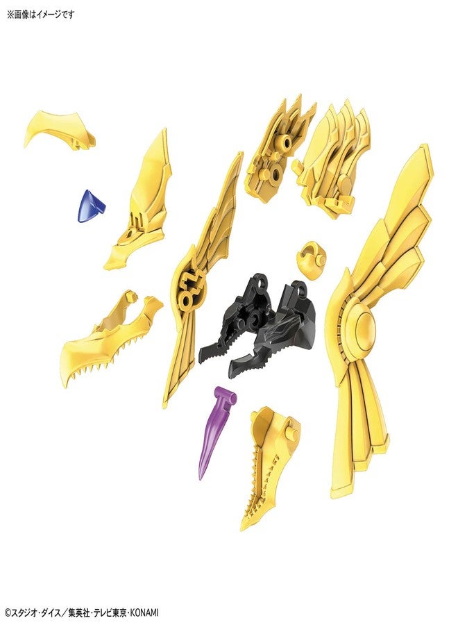 BANDAI SPIRITS Bandai Hobby - Yu-Gi-Oh!! - (2695889) -Egyptian God- The Winged Dragon of Ra Figure-Rise Standard Amplified Model Kit - Image 4