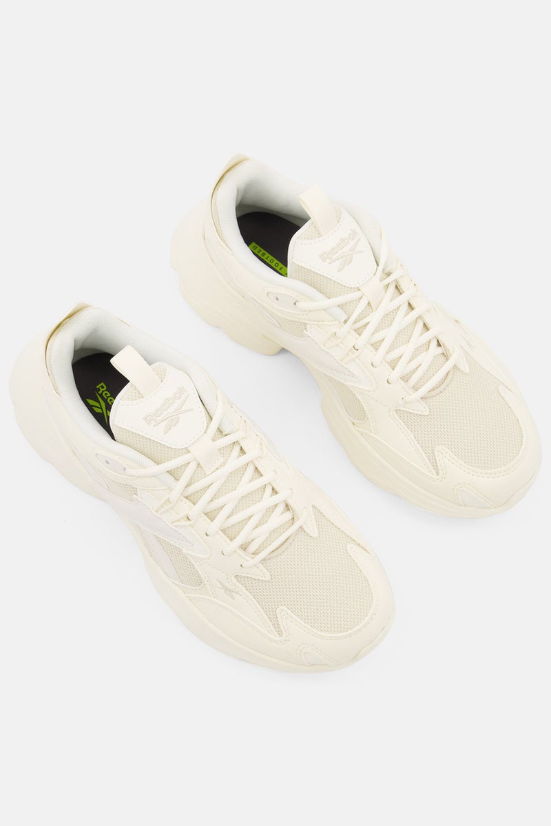 Reebok Kids Boy Royal Bridge 4 Lace Up Running Shoes, Ivory  - Image 4