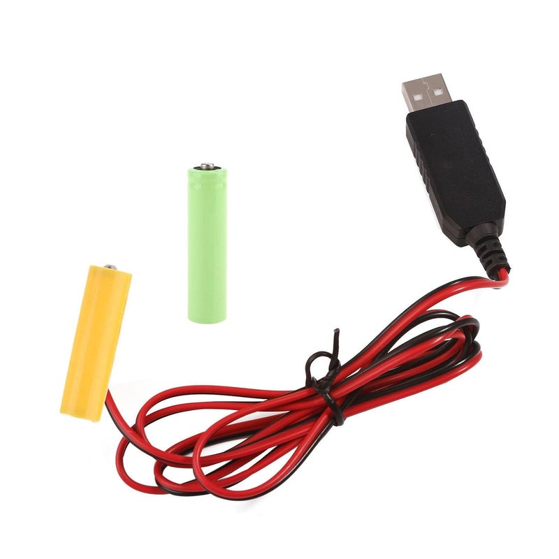USB 5V to 3V 2A Power Cable 2m for AA Battery Eliminator Electronic Toy Remote Control - Image 4