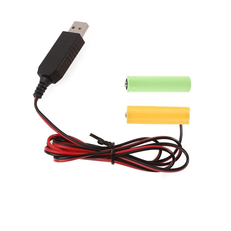 USB 5V to 3V 2A Power Cable 2m for AA Battery Eliminator Electronic Toy Remote Control - Image 2