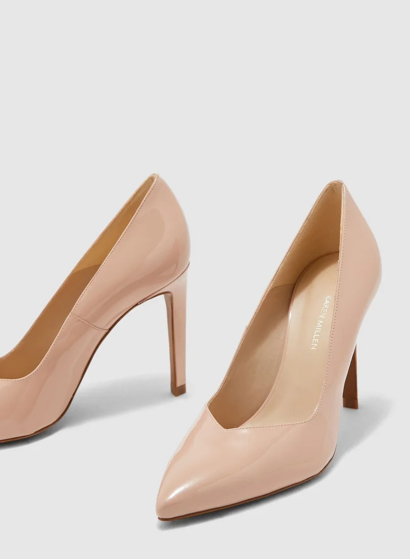 Karen Millen Ella Rise Pump -  Nude