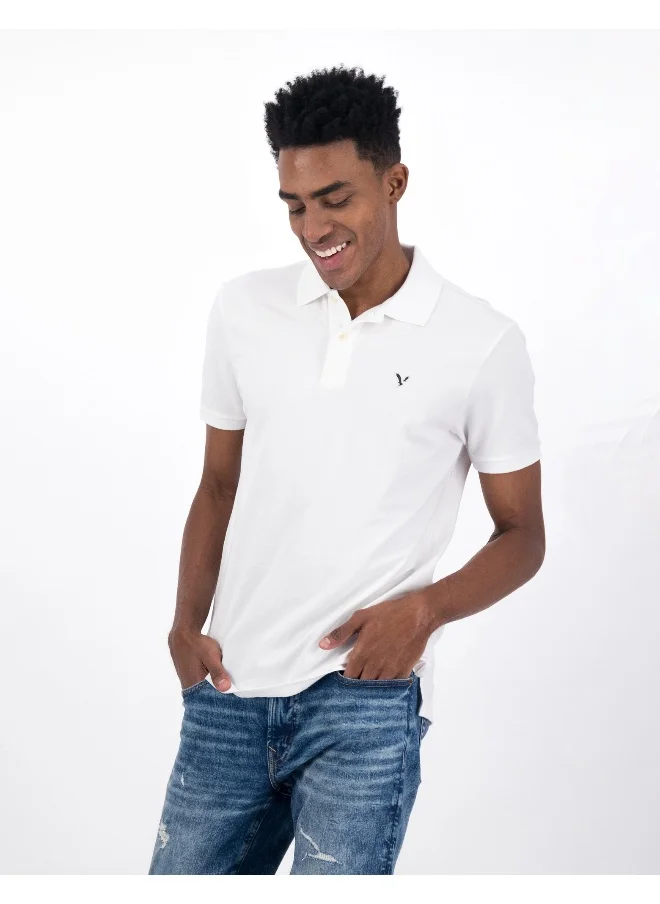 American Eagle Standard Fit Flex Polo