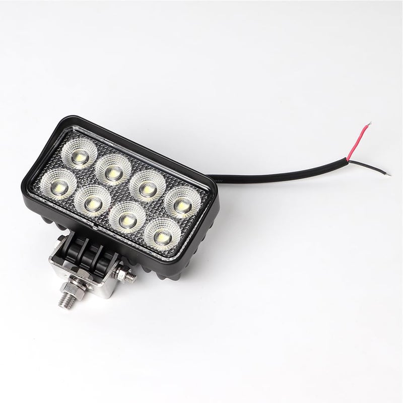Exzeit 64W Led Tractor Work Lights, 5600Lms Led Truck Work Lights Flood Light fits Farm Tractor Engineer Truck ATV, 12/24V - Image 3