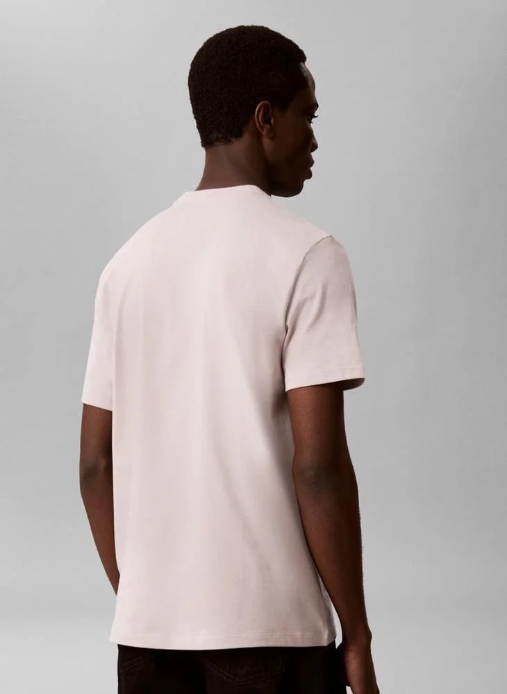 Calvin Klein Jeans  Crest Logo Graphic Crew Neck T-Shirt for Men | Best Price UAE