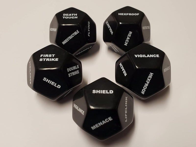 Rook Robot 5X Deluxe 12 Sided Large Keyword Counters for Ikoria: Lair of Behemoths MTG CCG - Image 1