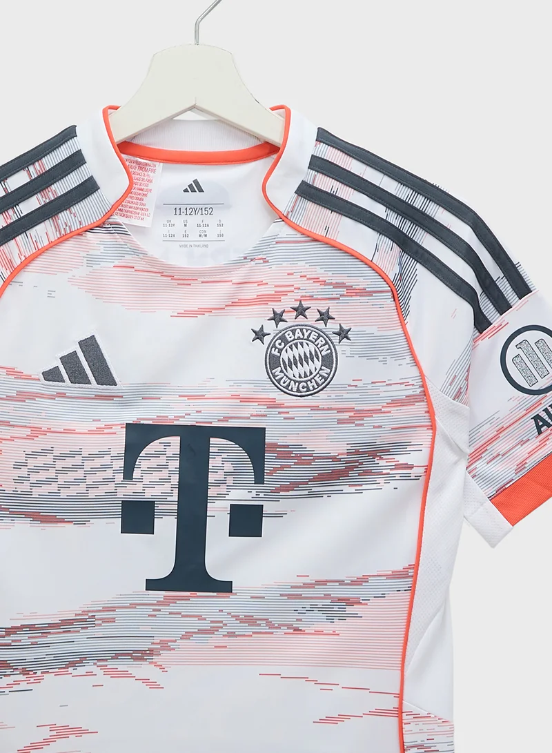 Adidas Youth FC Bayern 25/26 Away Jersey
