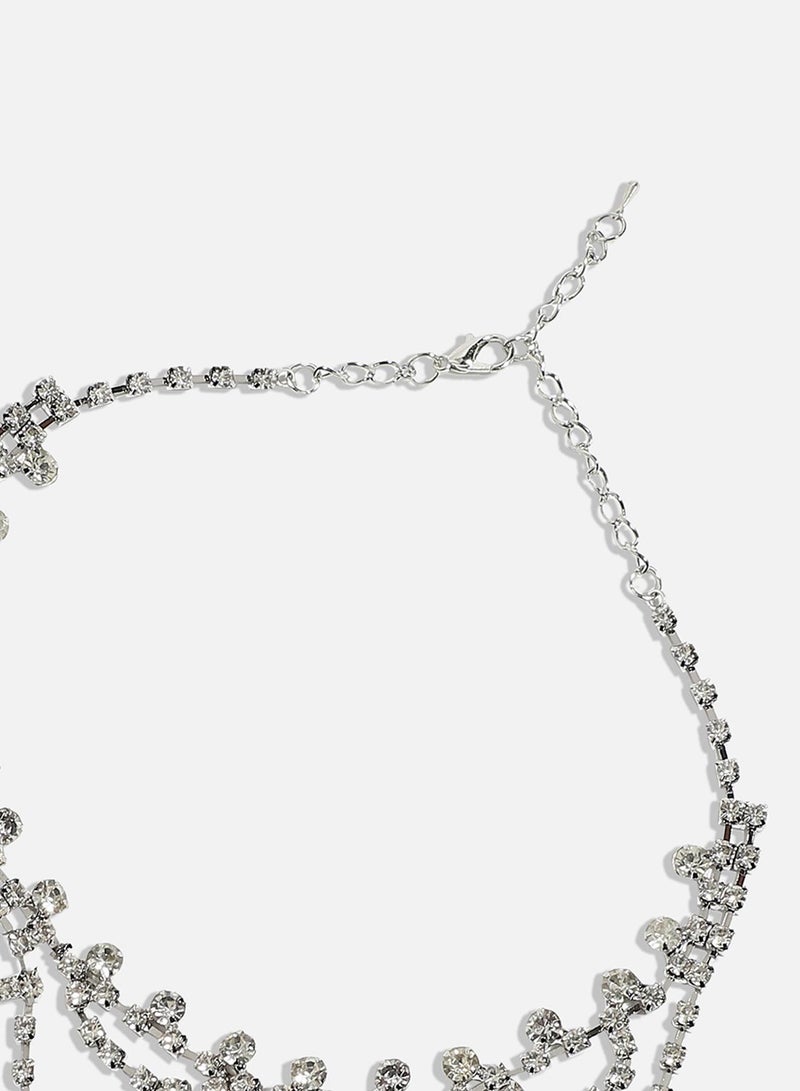 SOHI Glamour In Motion Dazzling Artificial Necklace Jewellery - Image 4