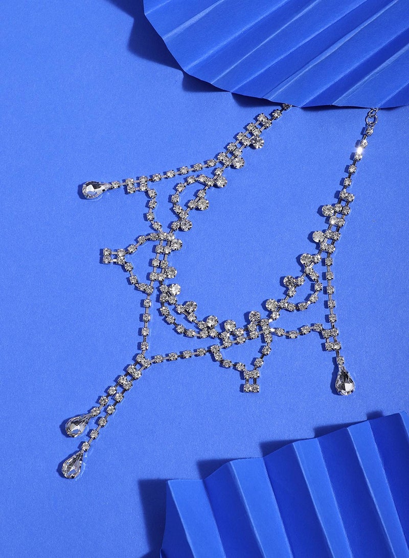 SOHI Glamour In Motion Dazzling Artificial Necklace Jewellery - Image 5