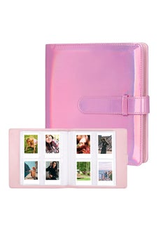 O Ozone 256 Pockets Polaroid Book Photo Albumfor Fujifilm Instax Mini 11 90 70 9 8+ 8 LiPlay Instant Camera, Polaroid Snap SnapTouch PIC-300 Z2300 Instant Camera - Pink  - Image 1