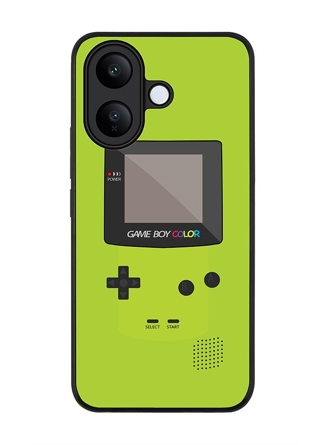 Stylizedd For vivo V60 Lite / V70 Lite Case,Slim fit Camera Protection, Shockproof Thin Phone cover  - Gameboy Color - Green - Image 1