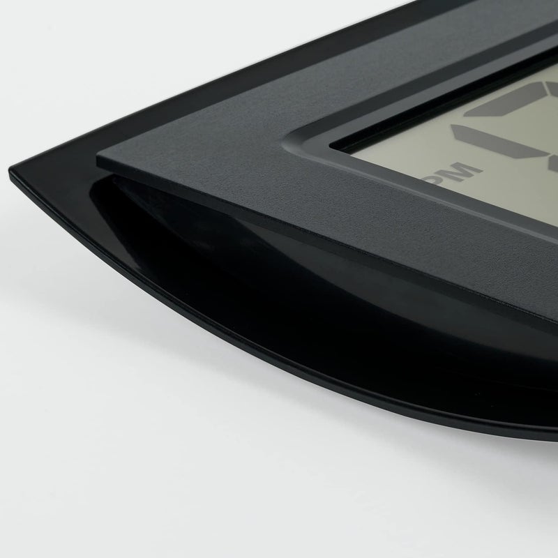 لا كروس تكنولوجي ساعة رقمية سوداء WT-8002U-B-INT مع درجة حرارة داخلية - Image 3