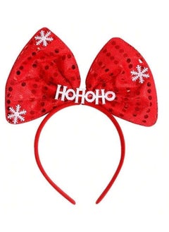 Red Bow Headband