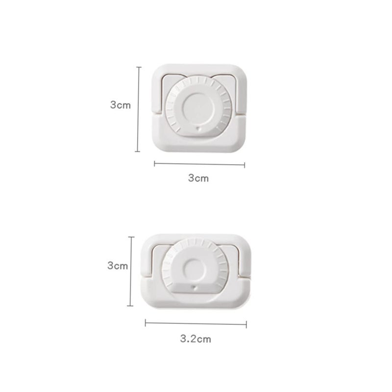 Kisangel 12 Pack White Safety Plug Covers Durable Outlet Protectors for Home and Nursery - Image 3