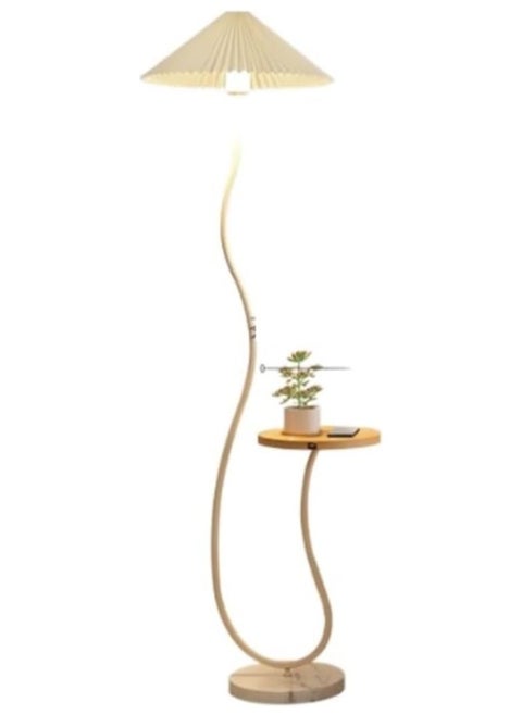 Nordic floor lamp, living room, folding shelf, wireless charging integrated sofa, coffee table, table lamp, bedroom mood lamp