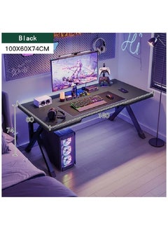 AGD Gaming Desk,Computer Desk, Study Desk Modern, Home Office Desk ,PC Desk for Work Writing Study Gaming Bedroom Computer Table Executive Workstation  - Image 1