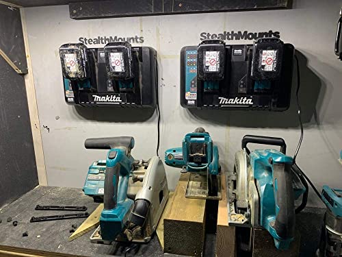 StealthMounts Makita Charger Mount - 2 Pack (Double Charger) | Made in The UK - Image 5