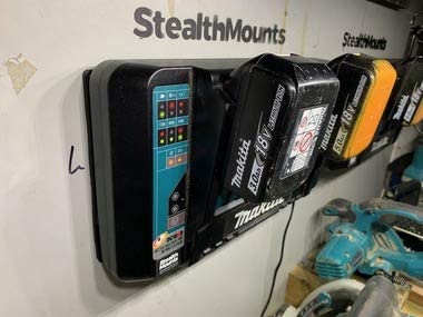 StealthMounts Makita Charger Mount - 2 Pack (Double Charger) | Made in The UK - Image 4