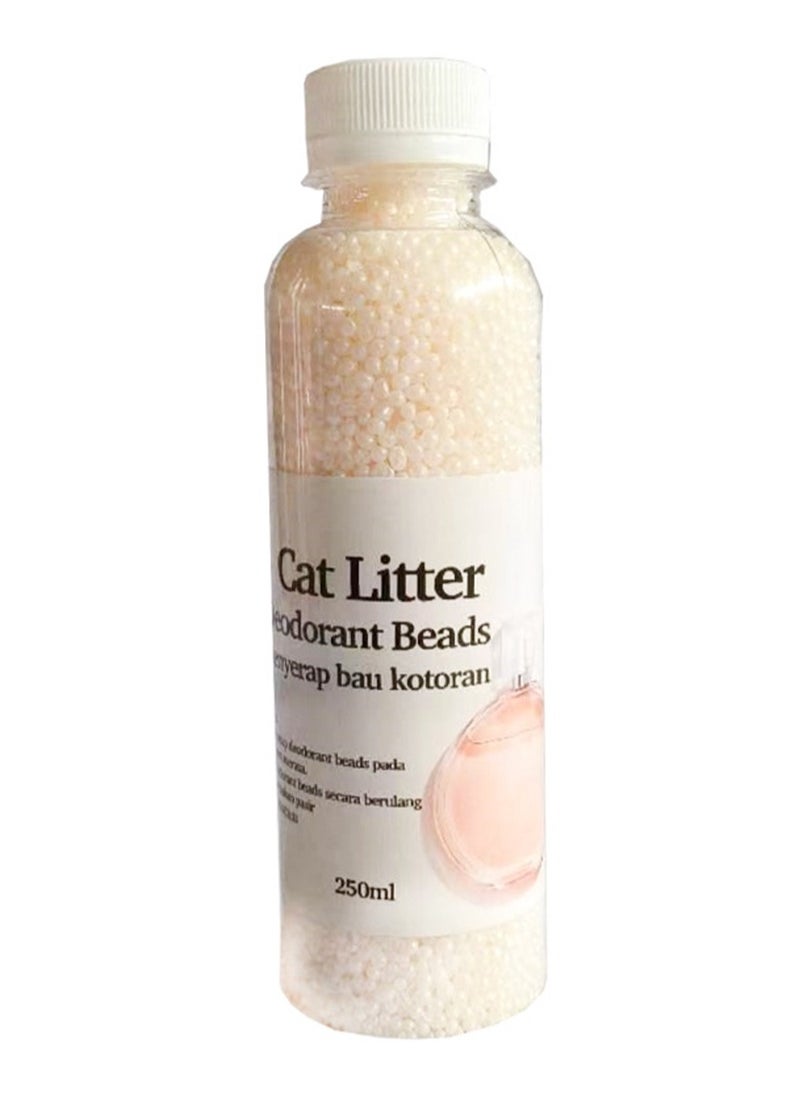 Aikanbo - Cat Litter Deodorising Beads, Scent Fresh,Litter Box Deodoriser, Fights Cat Odours, Neutralises Odours, Keeps Home Clean 250ML (Perfume Flavor) - Image 1