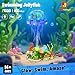JMBricklayer Jellyfish Building Set with LED Lights Ocean Animal Collection Toy Floating Jellyfish Lamp Sea Creature Display for Adults Home Office Decor Creative Gifts for Boys Girls 14 - Image 4