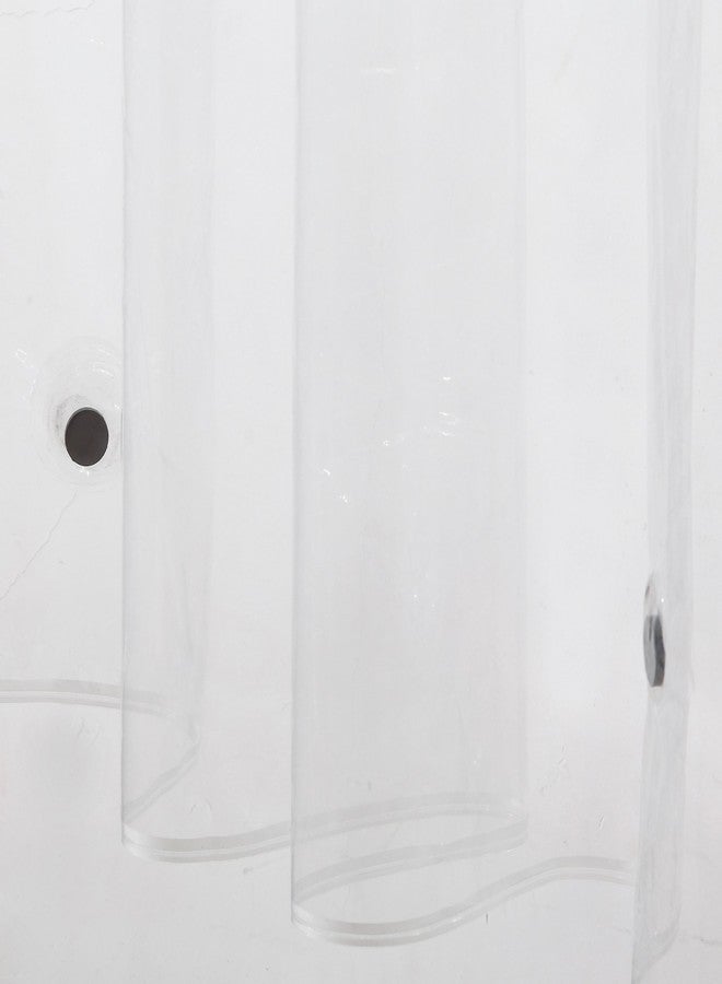 Ghooss PEVA 4G Shower Curtain Liner (Pack of 2),Bathroom Liner,72 Inch by 72 Inch - Clear - Image 3