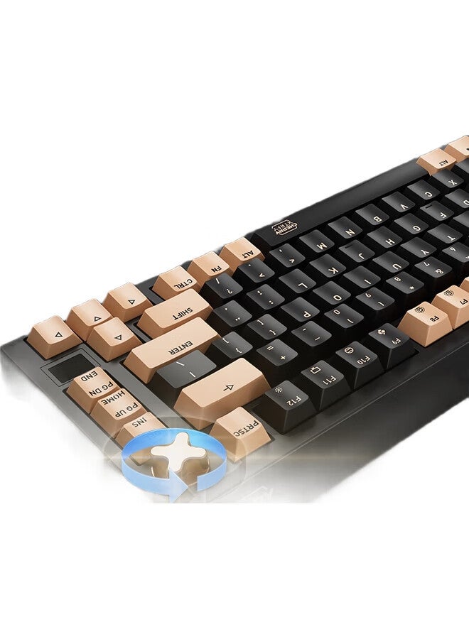 Cherry Pixiu75 Customizable Keyboard, Gasket 2.4G Bluetooth Tri-Mode Wireless Rgb, Hot-Swappable, Gaming Keyboard, Black, Brown Switch - Image 2