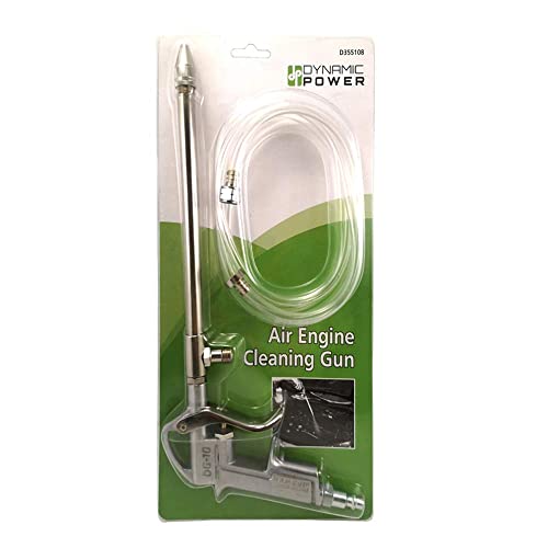 Dynamic Power 1/4" Inlet Air Engine Cleaning Gun Kit 60PSI with 5 feet Hose. Designed for Powerful and efficient Cleaning of Engines and Machinery. DP-355108 - Image 3