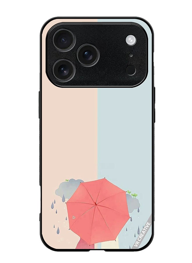 VR CREATIVE Protective Case Cover For Apple iPhone 17 Pro Max Umbrella Design Multicolour
