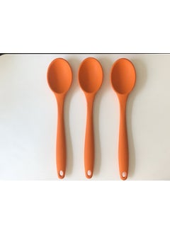 Bybirgül Large Size Fireproof Non-Stick Silicone 3-Piece Spoon Set, Orange Color 3 Pieces - pzsku/Z24F22ED733B38E0779A7Z/45/_/1730585144/d37b94e3-8810-430d-8eda-dcf75030696c