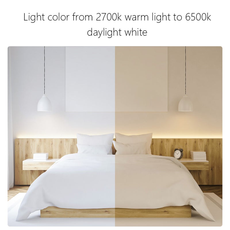 Yeelight LED Smart Bulb: E27 Base, Ultra-Low Standby Power Consumption, APP Control - Voice Control, Adjustable Brightness & Color Temperature for Home Smart Lighting - Image 5