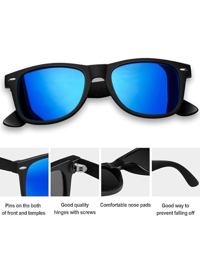 KANASTAL Polarized Sunglasses Men, Fashion Square Sun Glasses Women, Classic Shades for Womens, Driving Fishing Outdoor 100% UV400 Protection - Image 2