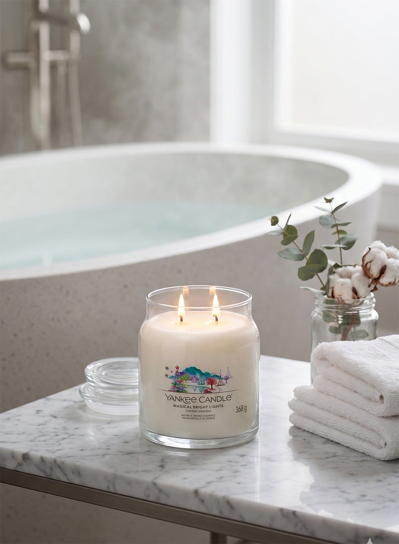 YANKEE CANDLE شمعة يانكي كاندل السحرية بأضواء ساطعة - 368 جرام - Image 5