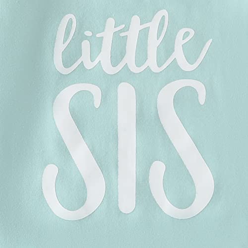 AMAWMW Newborn Baby Girl Little Sister Sleeper Gown Stripe Long Sleeve Nightgown Pajamas Gifts Stuff Essential Outfit - Image 4