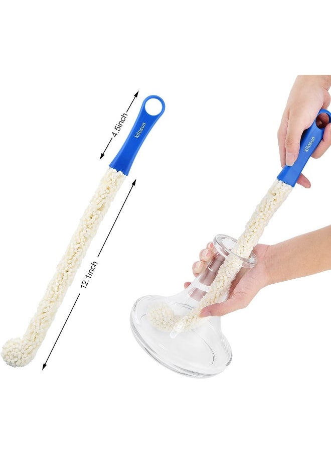 KITOSUN - KITOSUN Bottle Cleaner 16.7" Bendable Long Foam Brush Cleaning Tools for Hookahs Vases Decanters Wine Bottles Tall Champagne Glassware Wine Goblets Thermoses Martini Glass Humidifiers (2-Pack) - Image 1