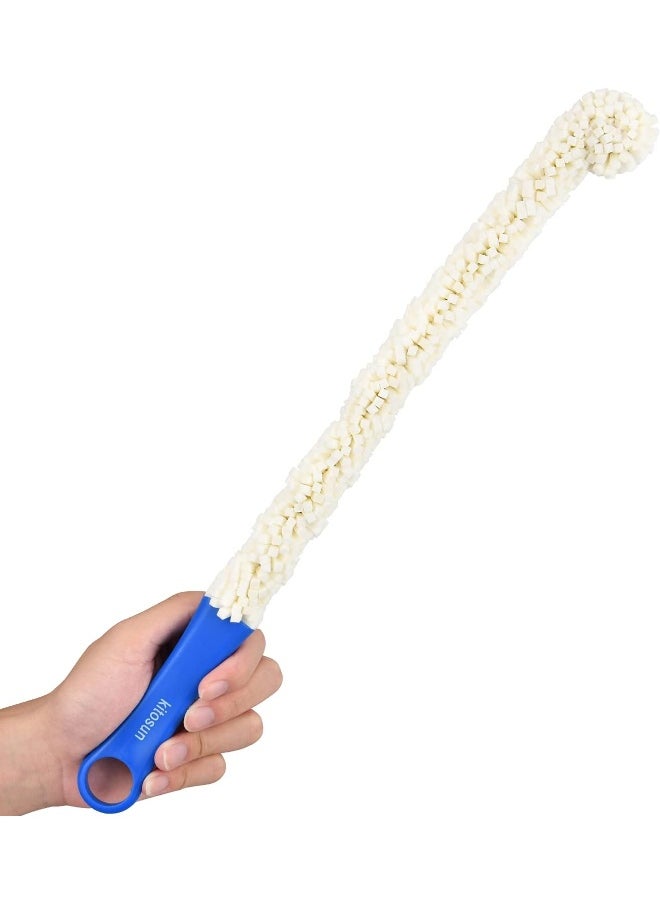 KITOSUN - KITOSUN Bottle Cleaner 16.7" Bendable Long Foam Brush Cleaning Tools for Hookahs Vases Decanters Wine Bottles Tall Champagne Glassware Wine Goblets Thermoses Martini Glass Humidifiers (2-Pack) - Image 1