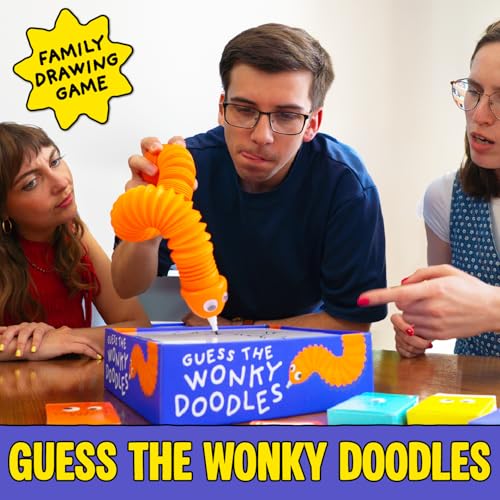 Lucky Egg Wonky Doodles  Hilarious Drawing Games for Family Game Night  Parties  Family Board Games for Adults with Wonky Doodler 150 Word Cards  Whiteboard  Best Family Games for Ages 8 - Image 5