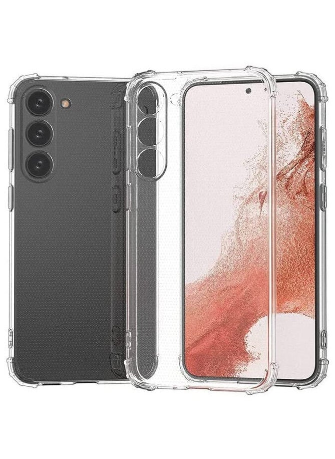 Raxoom Clear Back Cover Case, Ultra Clear, Best Camera Protection Anti-Slip Grip | Slim & Protective Back Case Cover for Samsung Galaxy S23 Plus Clear