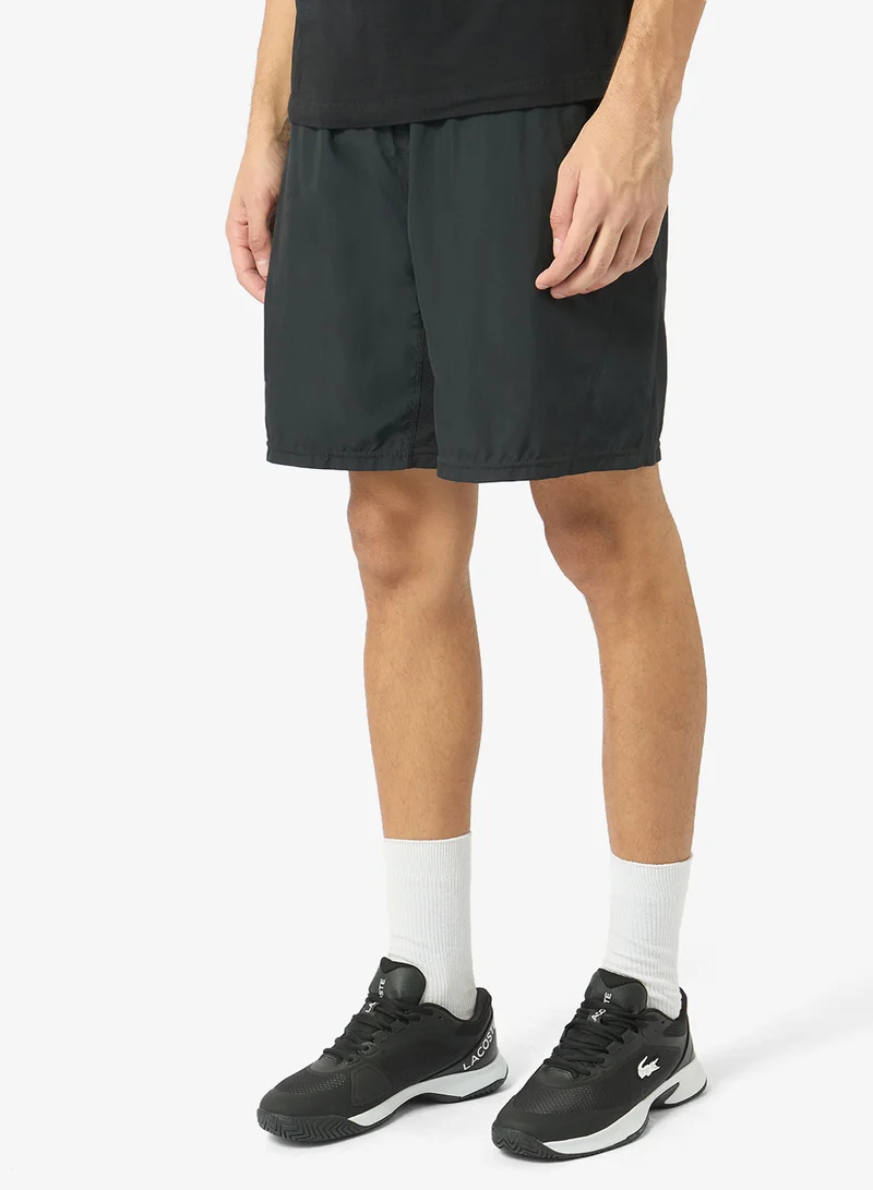 Lacoste BLK/WHT Tech Point 1264 Low Top Sneakers for Men | Best Price UAE