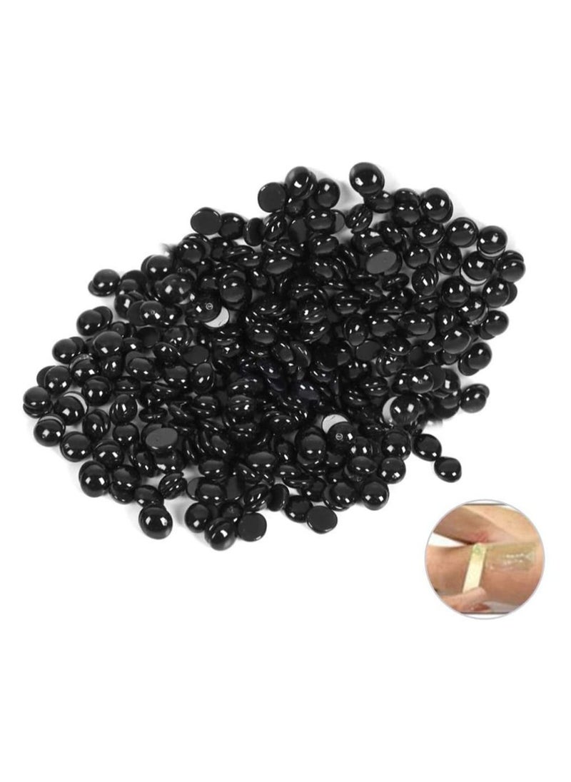 Konsung Beauty - Hard Wax Beans for Painless Hair Removal, Wax Beads for Bikini Brazilian, Underarms, Back and Chest, Hair Removal Waxing Spatulas - Image 1