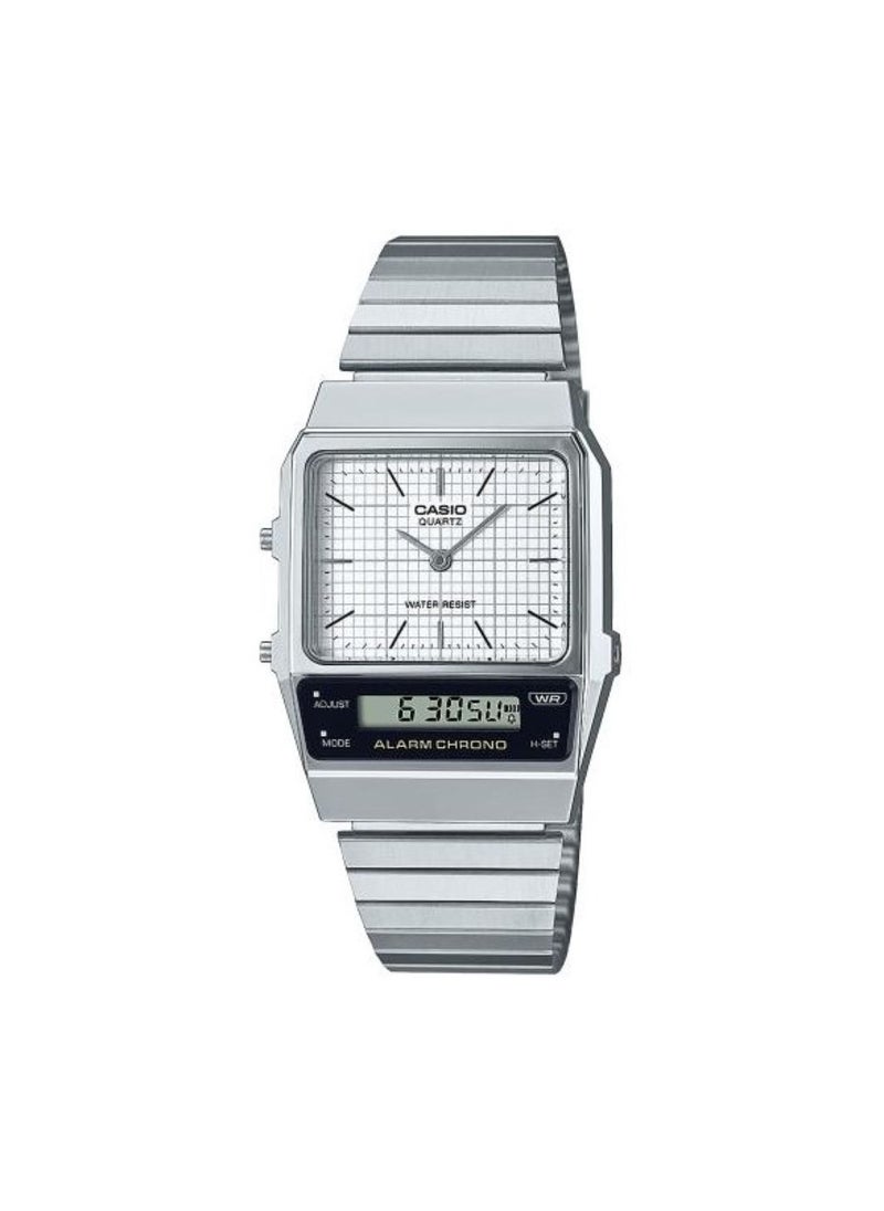 CASIO - Casio Vintage Series Analog-Digital Watch For Men's AQ-800E-7ADF - Image 1