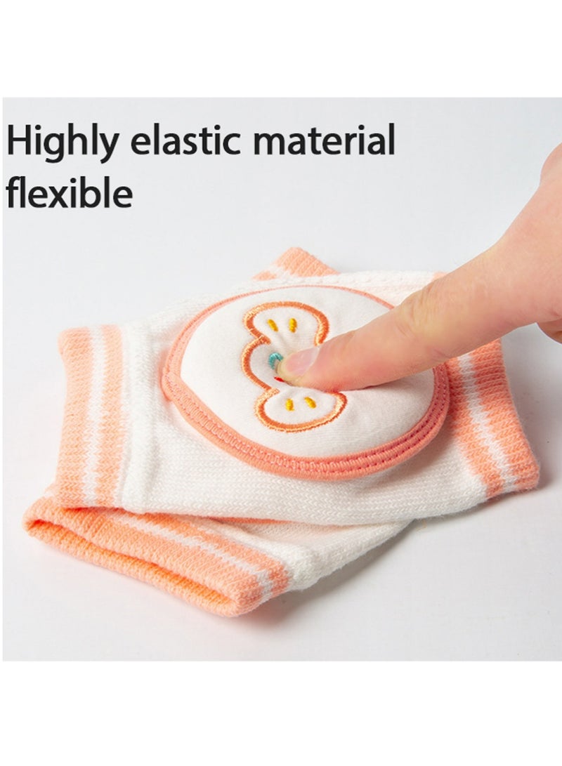3 Pairs Baby Knee Pads for Crawling, Soft Knee Protectors,Non-Slip Infant Knee Pad for Hardwood Floors,Boys Girls 6-25 Months - Image 3