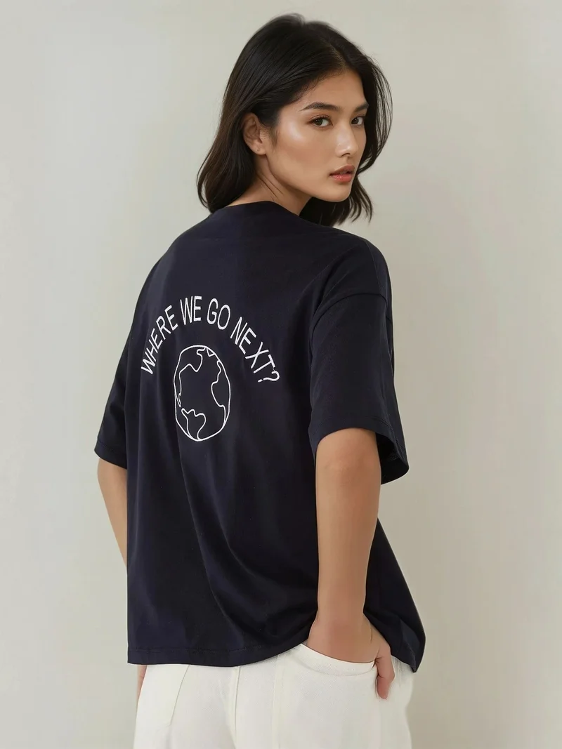 HICCUP Back Printed  T-Shirt