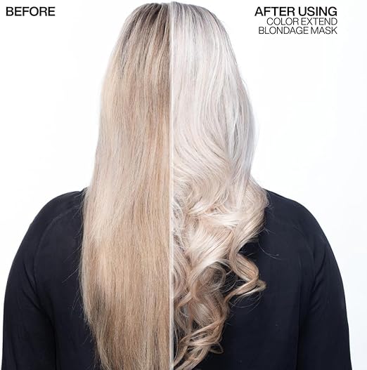 REDKEN Hair Mask For Blonde Hair Violet Pigment Reduces Brassiness Color Extend Blondage Express AntiBrass - Image 5