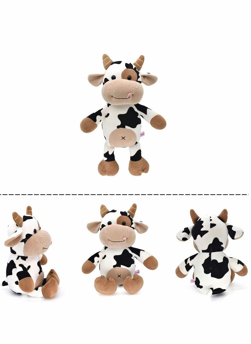 Y&D Stuffed Animals, Soft Plush Cow Toy Gifts for Kids  - Image 3