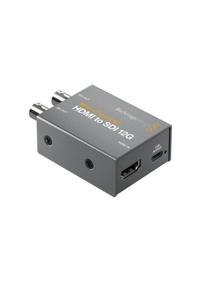 Blackmagic Design cDesign Micro Converter HDMI to SDI 12G PSU  - Image 1