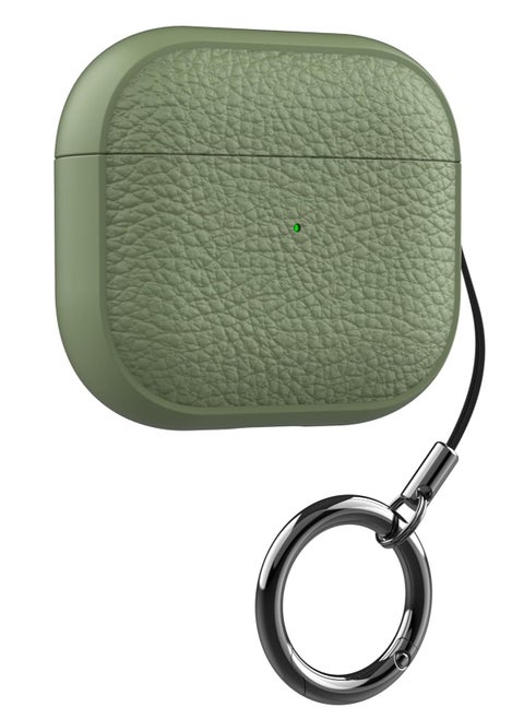 AirPods 4th Generation Case, Compatible with AirPods 4 Gen (2024) (USB-C), Compatible with MagSafe, Drop Protection Cover with Lanyard, Orbit Hybrid Case, Green