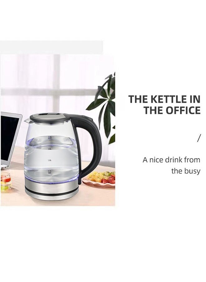 Glass Electric Kettle,2 Liter Electric Kettle,Hidden Heating Element,Hidden Cord Design,Precision Spout,Easy to Check the Water Level,Suitable for Home/Hotel/Office - pzsku/Z24F3D2C4C3F5E085C33AZ/45/_/1708934902/bbf89398-9bfd-47a4-92b1-db07bc076863