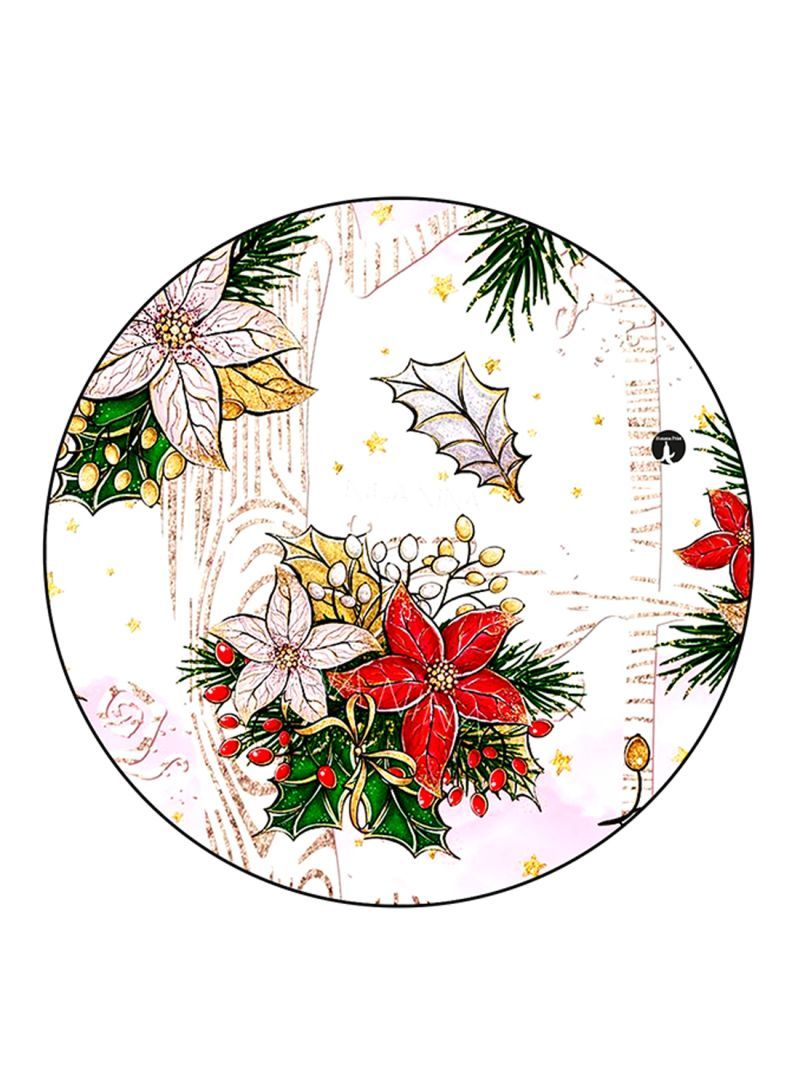 RKN Flowers Printed Mouse Pad Multicolour