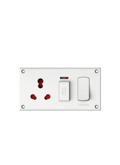 GOLD MEDAL Goldmedal Essenza 5x1 16A Switch Socket Combined with Indicator  - Image 3